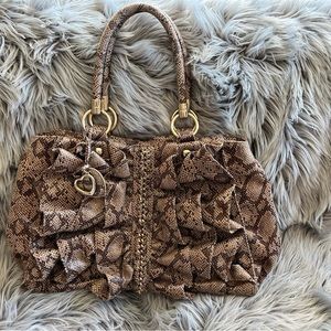Bebe Animal Print Tote